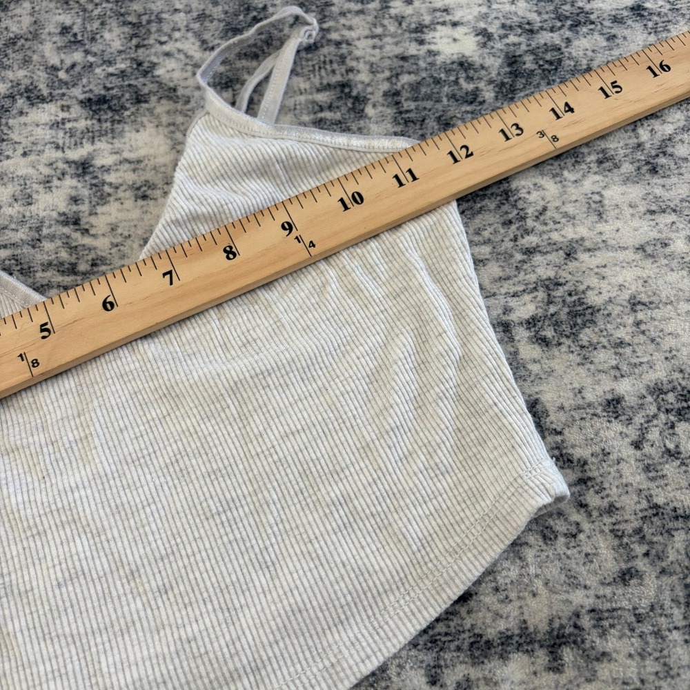 Bozzolo Womens Crop Top Lot of 3 Ribbed Waffle Knit Cami Tee Size Small Bundle - Picture 5 of 12